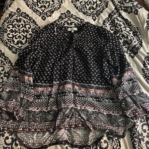 Long sleeve blouse